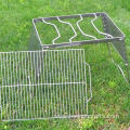 portable stainless steel folding pot rack